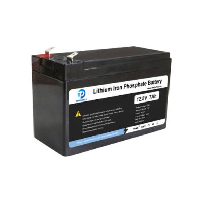 China LiFePO4 Lithium Ion Battery Deep Cycle 12V 7Ah 12.8V 7.5Ah For For UPS Fish Finder for sale