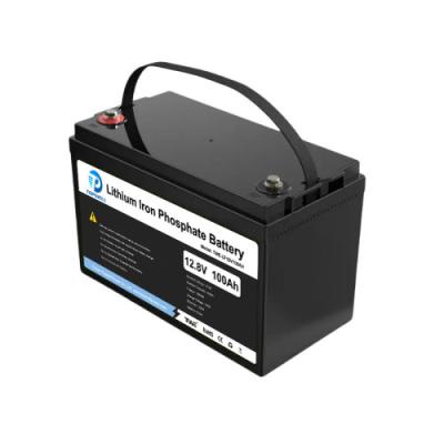 China 100Ah 12V LiFePO4 Battery 1280Wh Smart Lithium Iron Phosphate Battery for sale