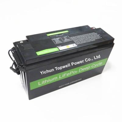China Topwell 12V 150Ah LiFePO4 Battery Deep Cycle For Energy Storage for sale