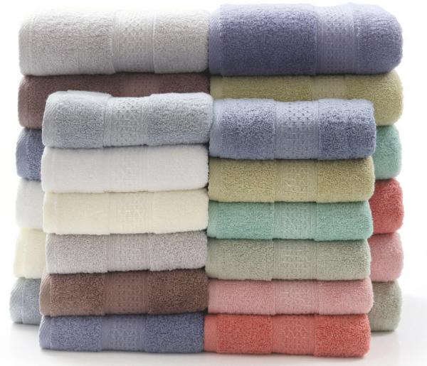 Quality Highly Absorbent and Soft Knitted Cotton Towels 3pcs Set for Your Bathroom Needs for sale