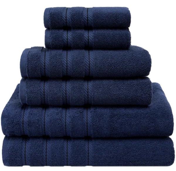 Quality Highly Absorbent and Soft Knitted Cotton Towels 3pcs Set for Your Bathroom Needs for sale