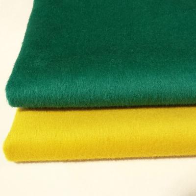 Chine Vêtements d'hiver personnalisés Tissu de laine 90% laine 10% alpaga Super doux un côté brossé à vendre