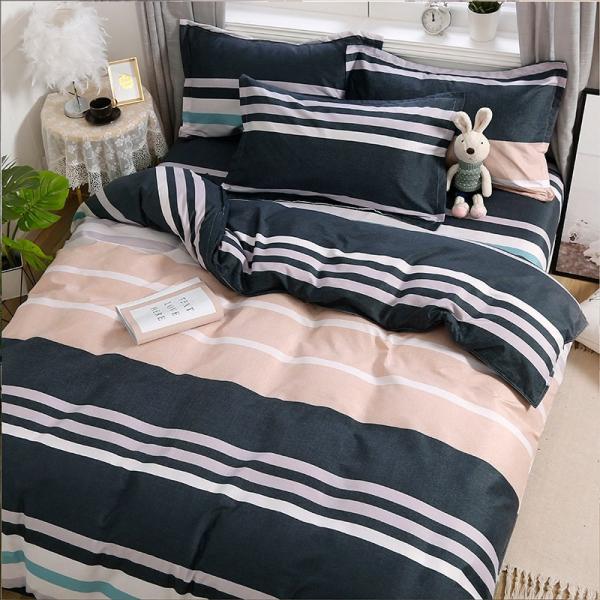 Quality All-Season 4-Piece Bedding Set Princess and Curtains Stonewashed Linen for Kids for sale