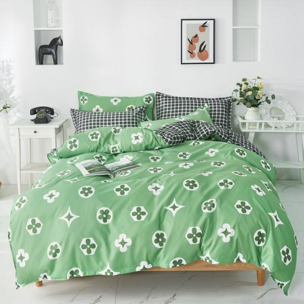 Quality Bedroom African Bedding Set with 300tc Thread Count and Custom Leaf Pattern for sale