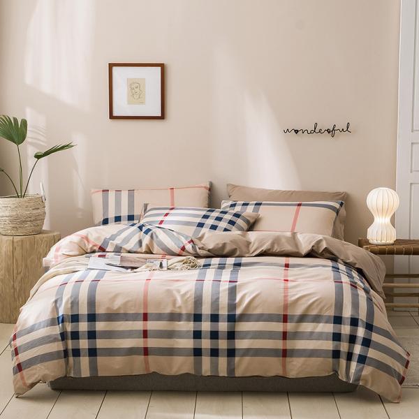 Quality 4 Pcs Solid Pattern 100% Pure French Soft Durable Flax Linen Bedding Duvet Cover for sale