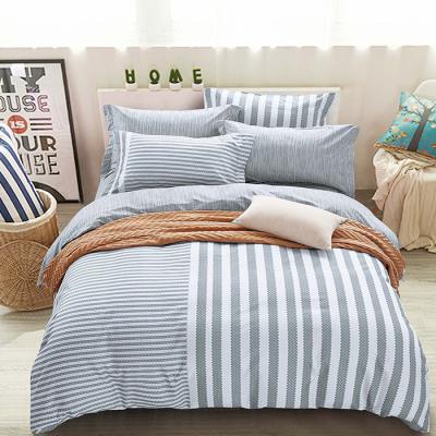 China Customized Yarn Dyed Plaid Stripe Bedding Set Sheet Pillowcase Sets is customized Yes for sale