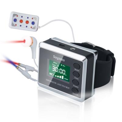 China red light therapy semiconductor laser acupuncture lllt laser watch nasal laser for sale