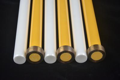 China Zirconia Ceramic Plunger High Precision 22.22 * 207MM White / Yellow for sale
