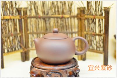 China Collection ChineseYixing Zisha Teapot Handmade Beautiful Shape Yellow Color for sale