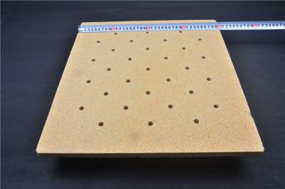 China Furnace Use Porous Ceramic Plate , Refractory Lightweight Kiln Shelves SGS for sale