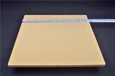China Gesundheitlicher Waren-Gebrauch Cordierite-Brennofen legt gelbe Farbe 495 * 475 * 15mm beiseite zu verkaufen