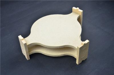 China Refractory Triangle Cordierite Kiln Shelves Energy Saving Lightweight for sale