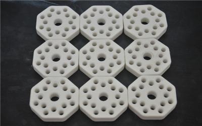 China Industrial Porous Ceramic Disc , Alumina Heating Porous Ceramic Plate for sale