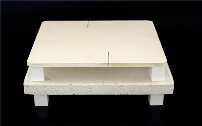 China High Load Mullite Refractory Plate , Refractory Kiln Shelves For Ceramic Insulator for sale