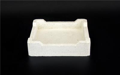 China Refractory High Temperature Crucible , Ceramic Crucible For Melting Steel for sale