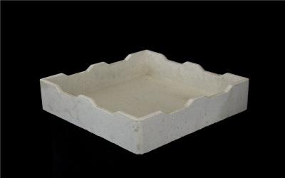 China Quadratischer Tiegel der hohen Temperatur, keramisches Saggers für Feuer-Keramikfliesen zu verkaufen