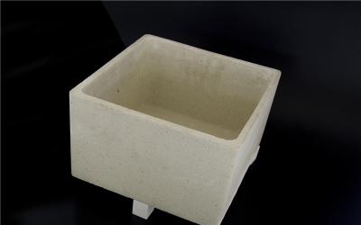 China High Strength Refractory Box For High Temperature Furnace 230 * 230 * 80mm for sale