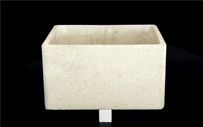 China Alumina Ceramic Tray Refractory Kiln Furniture For Furnace Customize Size for sale