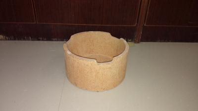 China Polvo refractario de la sinterización del crisol de la cordierita, crisol de cerámica del alúmina ligero en venta