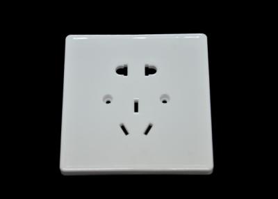 China Supper Beige Color Insulating Electrical Steatite Ceramic Plug High Heat Resistance for sale
