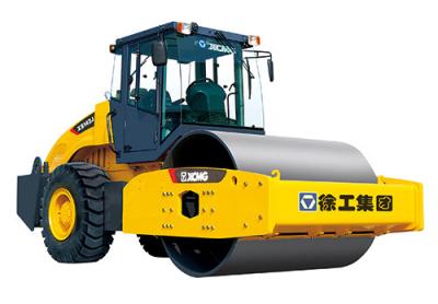 China XS163J  XCMG’s 16 tons single drum mechanical drive vibratory road rollers for sale