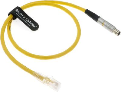 China Cable de Ethernet de los cables de Alvin para VEO-S fantasma| UHS| T-series|ónix v2640|Pin de Fischer 8 de la cámara de Flex4K RJ45 al cable los 71cm en venta
