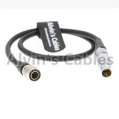 China 4 Pin Hirose Male Follow Focus Cable To 1B 2 Pin Male For Chrosziel Wireless Follow Focus Unit for sale