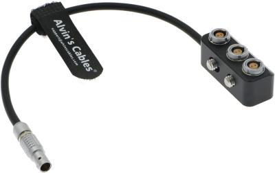 中国 Alvin'S Cables 1 To 3 Mini Power Splitter Box Cable For Redrock Micro Power Pack 12V 3 Pin Male To 3 Ports 2 Pin Female 販売のため
