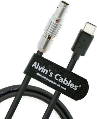 Chine Alvin'S Cables PD USB C Type C To 2 Pin Power Cable For Tilta Teradek SmallHD Z-CAM Fast Charging Cable 60cm 24inches à vendre