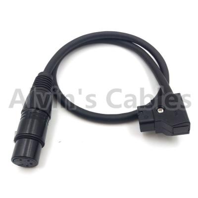 China Neutrik XLR 4 Pin Female To D-Tap Cable Power Cord Camera PT-2 for sale