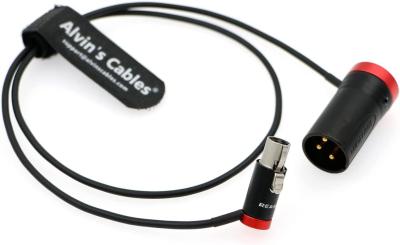 Chine Profil bas TA3F des câbles d'Alvin aux récepteurs de XLR 3 Pin Male Audio Cable For Lectrosonics SRC pour retentir à dispositifs 60cm 24in à vendre