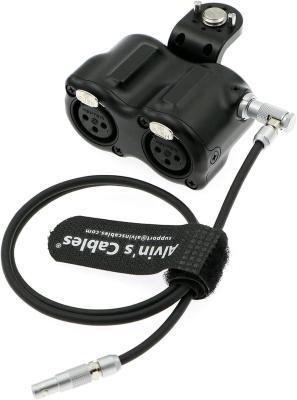 Chine Adaptateur ROUGE de DSMC3 5 Pin To Dual XLR pour la caméra ROUGE 5 Pin Male To Two XLR 3 Pin Female de V-Raptor ARRI Alexa Z-CAM-E2 à vendre