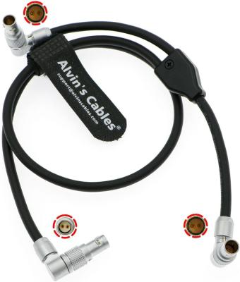 Chine Cable électrique pour DJI RS2 RSC RS3 pro Komodo ROUGE 2 rotatifs Pin Male To Adjustable 2 Pin Male et câble de 2 Pin Female Y à vendre