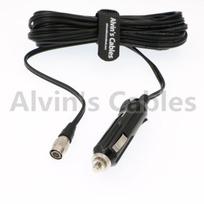 China Point Grey Camera Video Power Cable 5m Cable Hirose 6 Pin Female To Car Cigarette Lighter for sale