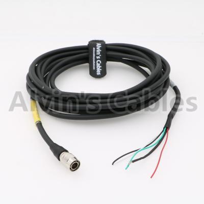 China 4 Pin Hirose Male HR10A-7P-4P to Open End Shield Cable for Camera Sound Devices for sale