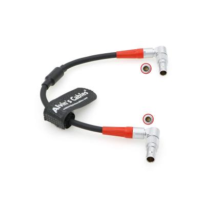 China Alvin'S Cables LBUS Cable For ARRI Cforce RF Motor| Master Grips Rotatable Right Angle 4 Pin Male To Adjustable Right An for sale