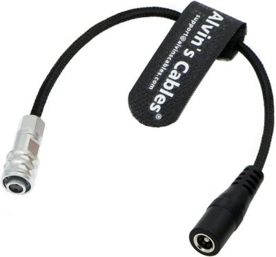 China Cable de transmisión de los cables BMPCC de Alvin DC femenino a 2 Pin Female Cable para la cámara 4K del cine del bolsillo de Blackmagic| 6K el 15CM| los 5.9in en venta