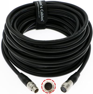 China Cable de Hirose 20 Pin Male To Female Extension de los cables de Alvin para la lente de Canon CN-E18-80mm a FPD-400D| ZSG-C10| ZSD-300D Co en venta