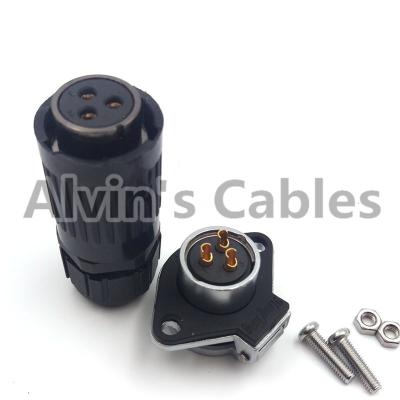 China High Performance Industrial Power Connectors , Led Cable Connectors Bayonet Coupling for sale