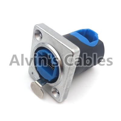 China Socket Female 90 Degree RJ45 Connector -40℃ To 80℃ Large Temperature Range for sale