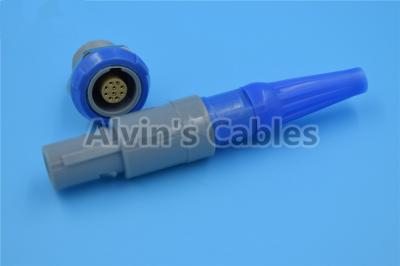 China 10 Pin LEMO Connector PAG / PLG Unique Location LED Power Connector Camera Connector for sale