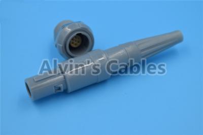China LEMO 7 Pin Plug And Socket Connector PAG / PLG LEMO Series 1 P 8 Pin Connector Doppler Probe Probe Oximeter Plug for sale
