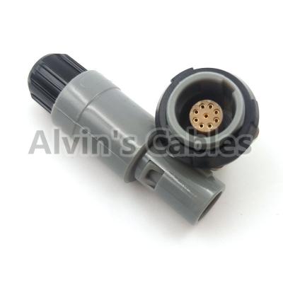 China Compatible Connector LEMO 1 P Plastic Series 9 Pin Socket PAG / PLG Compatible Redel Compatible for sale