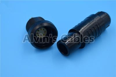 China Medical 8 Pin Plastic Electrical Connectors Quick Push Pull Self Locking System for sale
