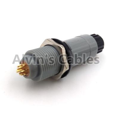 China Compatible PAG LEMO Plastic Electrical Connectors 7 Pin For Medical Industry for sale