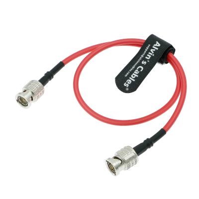 China 12G SDI Cable BNC Male To Male Cable For RED Komodo / Atomos Monitor Flexible Shielded Coaxial Cord 75 Ohm for sale