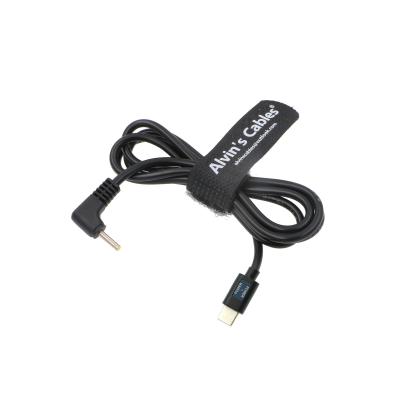China BMPCC DC 2.5 * 0.7mm Right Angle to USB-C Type-C PD Power Cable for Blackmagic Design Pocket Cinema Camera 60CM for sale
