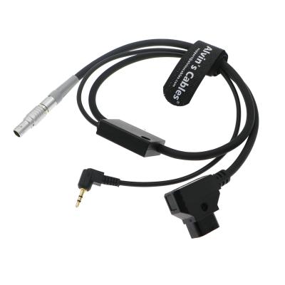 China Alvin's Cables Run Stop Cable for ARRI cforce RF| cmotion cPRO Motor for Canon C500/C300 Camera CAM 7 Pin to LANC+D-tap for sale