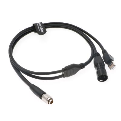 China Alvin's Cables Hirose 8-Pin Male to RJ45 & XLR 4-Pin Male Cat6 High Flex Cable for Sony RCP à venda