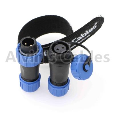 China SP13 Series Plastic Electrical Connectors 125-500V Rated Voltage Mating Cycle Over 500 for sale